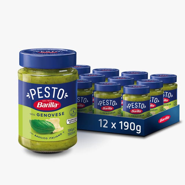 Barilla Pesto Genovese Sauce 12 x 190g
