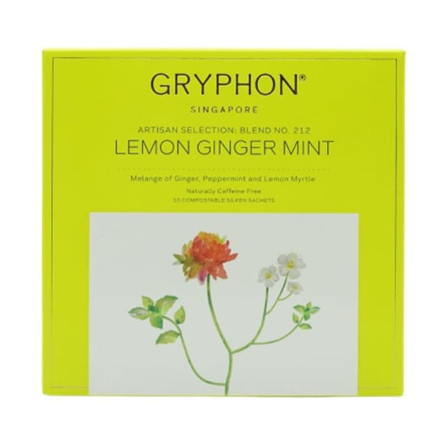 Gryphon Lemon Ginger Mint 10 x 30g