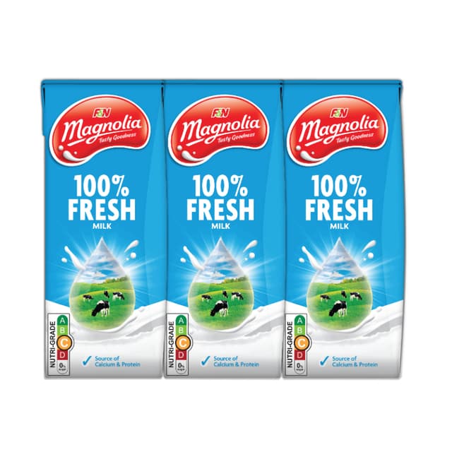 Magnolia UHT Fresh Milk 6 x 200ml