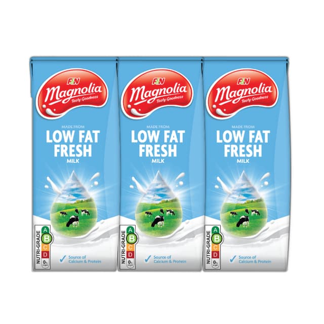 Magnolia Low Fat Fresh Milk 6 x 200ml