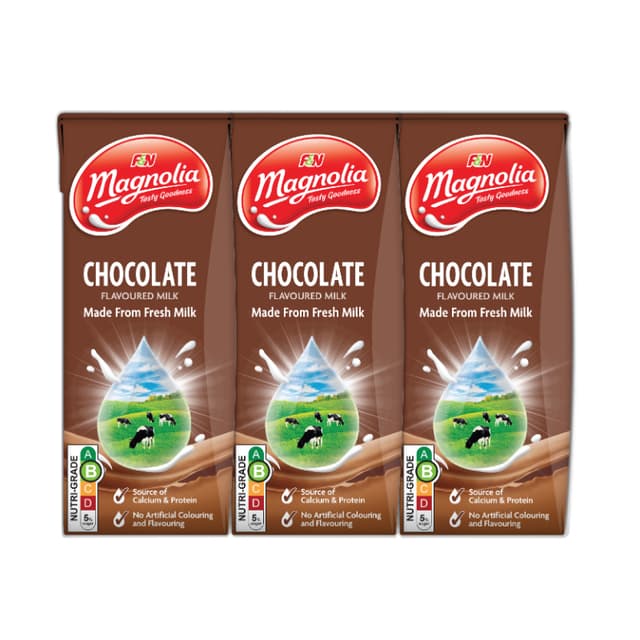 Magnolia Chocolate Fresh Milk  6 x 200ml