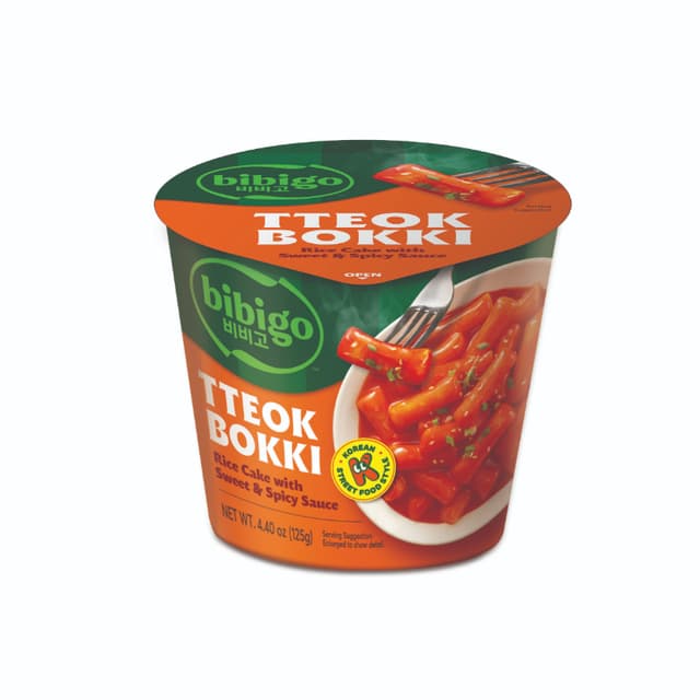 Bibigo Tteok Bokki Sweet & Spicy Cup 125g