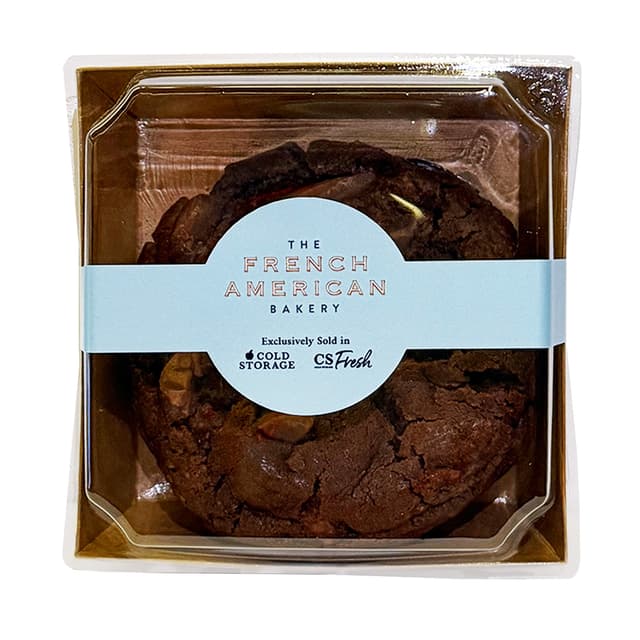The French American Bakery Double Chocolate Cookie 120g