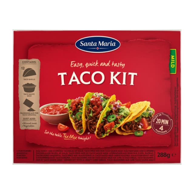 Santa Maria Taco Kit 288g