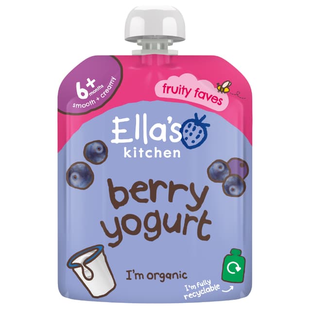 Ella Kitchen Berry Greek Style Yoghurt 90g
