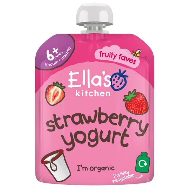 Ella Kitchen Strawberry Greek Style Yoghurt 90g