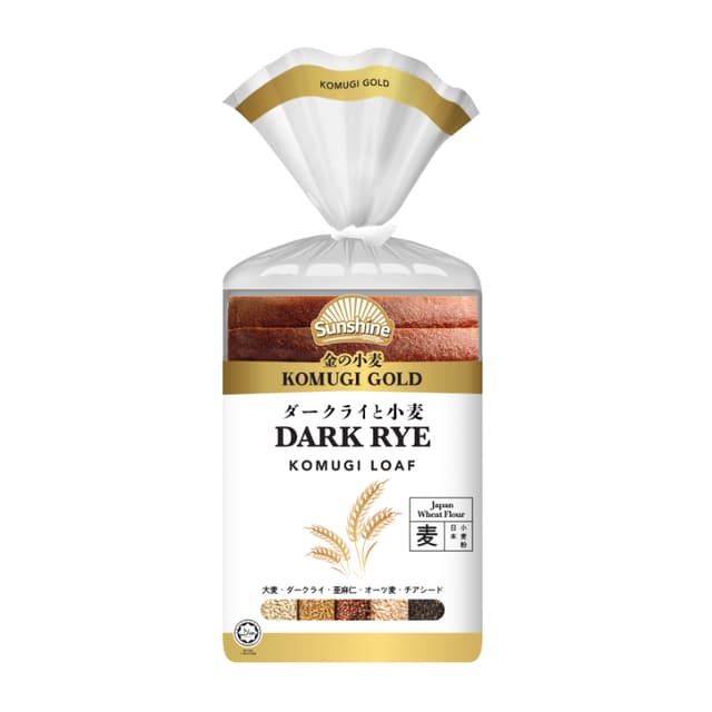 Sunshine Dark Rye Komugi Loaf 400g