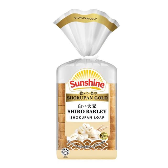 Sunshine Shiro Barley Shokupan Bread Loaf 300g