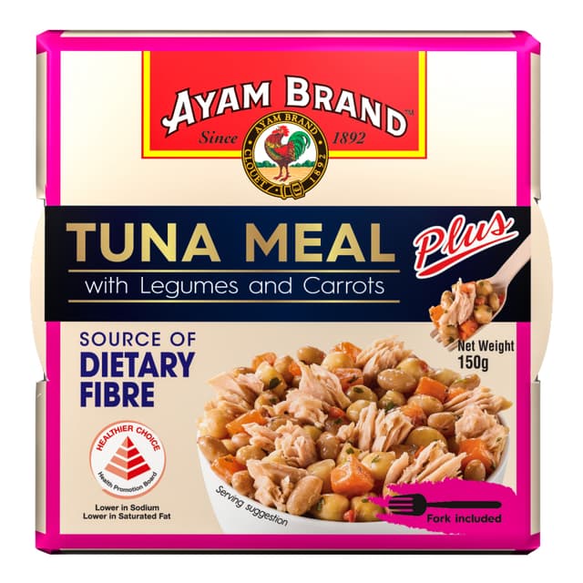 Ayam Tuna Meal With Legumes And Carrot 150g