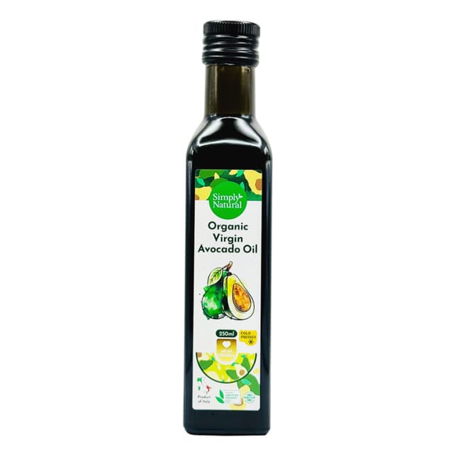 Simple Natural Organic Virgin Avocado Oil 250ml