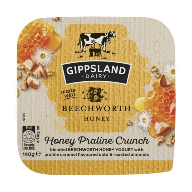 Gippsland Beechworth Honey 140g