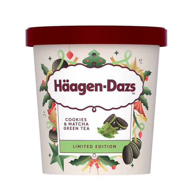Haagen Dazs Cookies & Matcha 420ml