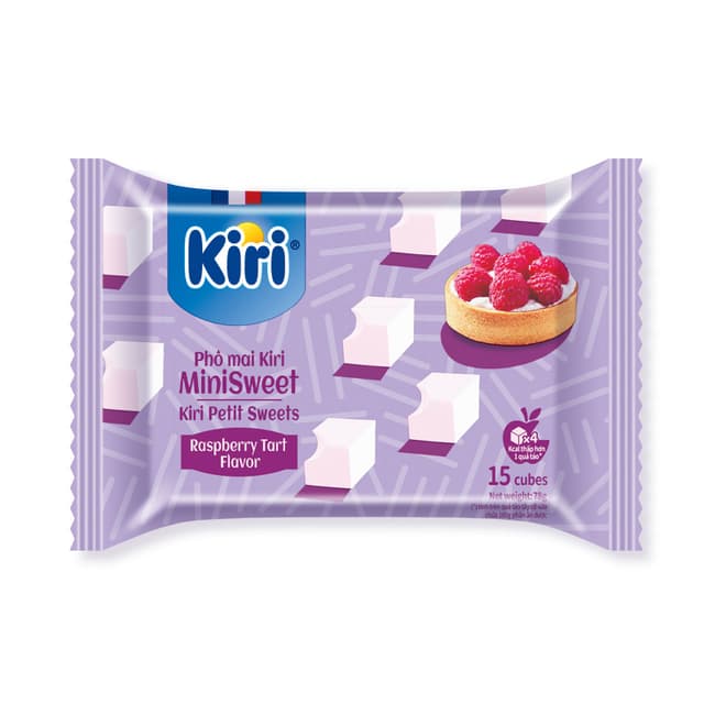 Kiri Petite Sweet Raspberry Tart 15c 78g