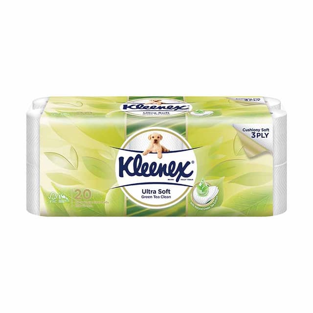 Kleenex Ultra Soft Green Tea Clea 3Ply 200sx20