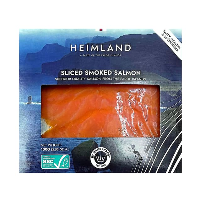 Heimland Cold Smoked Salmon Original 100g