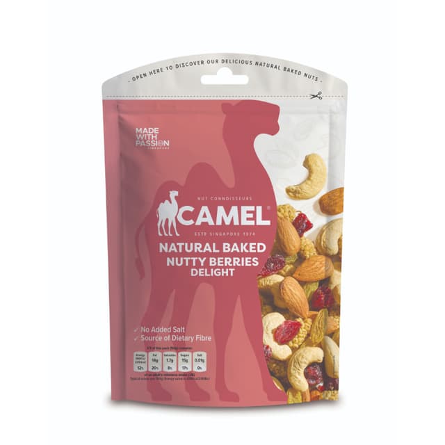 Camel Natural Nut Berries Delight 150g