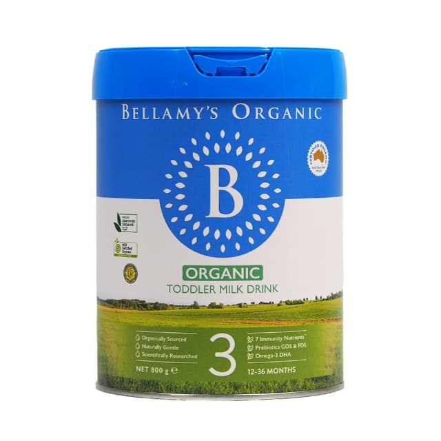 Bellamy's Organic Step 3 Toddler Milk Drink 800g