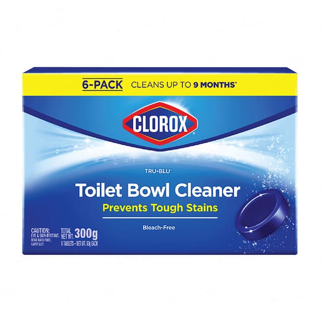 Clorox Tru-Blu Toilet Bowl Cleaner 6s x 50g