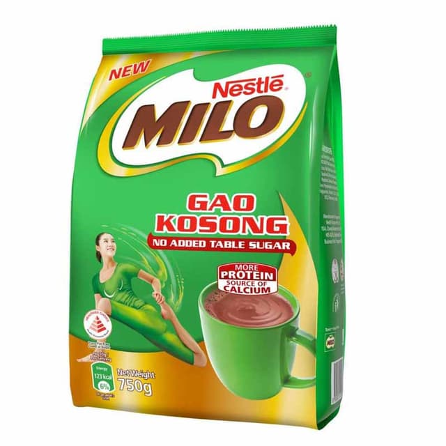 Milo Gao Kosong 750g