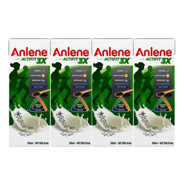 Anlene Actifit 3X Black Sesame, 180ml