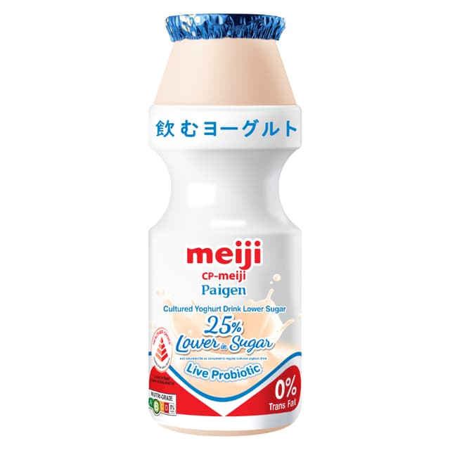 Meiji Paigen Culture Yogurt Drink Less Sugar 160ml