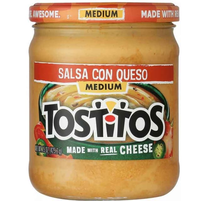 Tostitos Salsa Con Queso Medium 425.2g