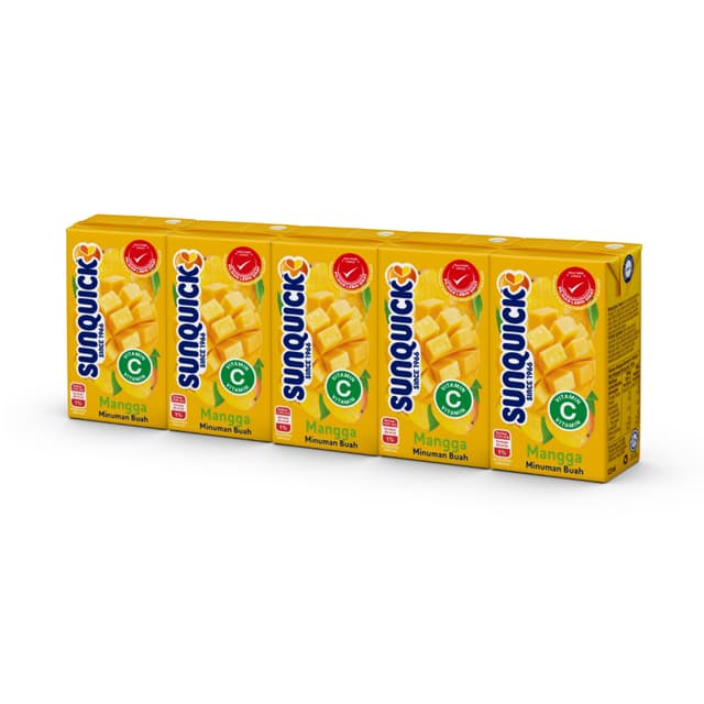 Sunquick Ready To Drink Mango 5s 125ml