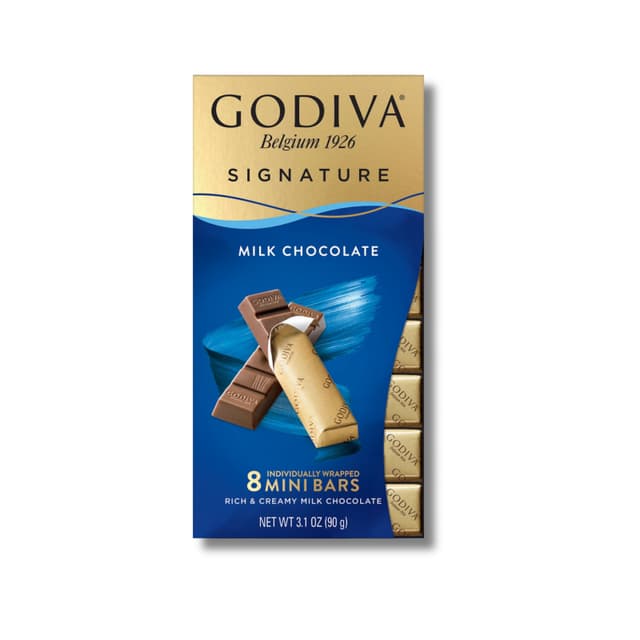 Godiva Signature Mini Milk Chocolate 90g