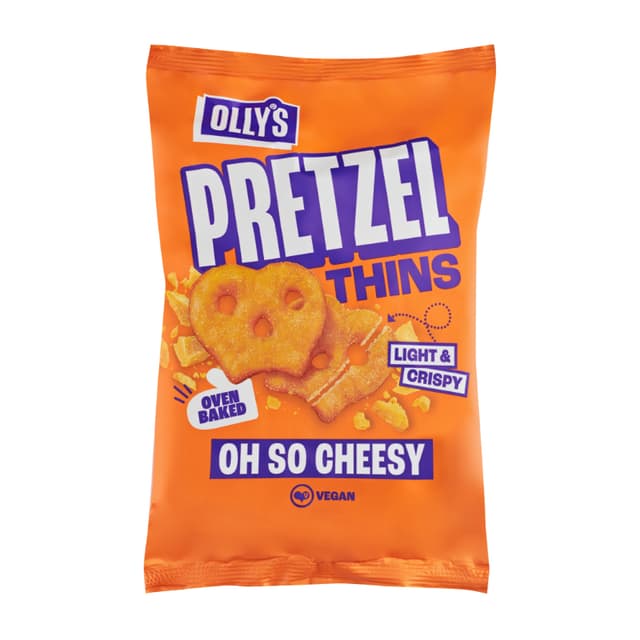 Ollys Cheese Pretzels 140g