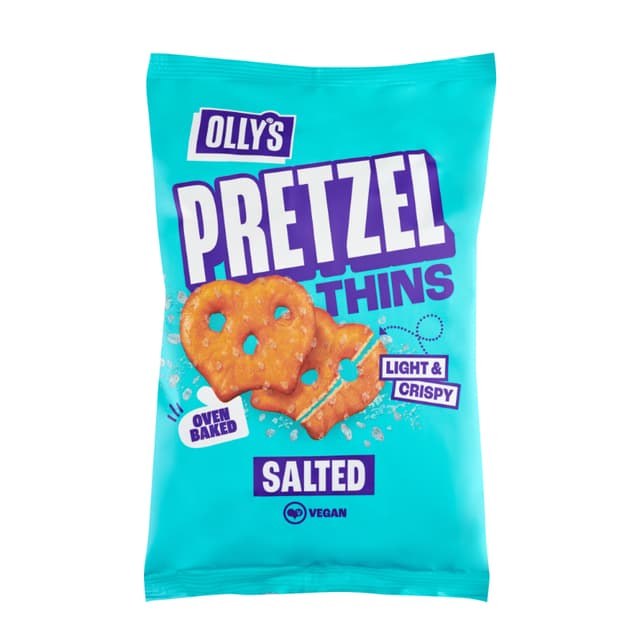 Ollys Salted Pretzels 140g