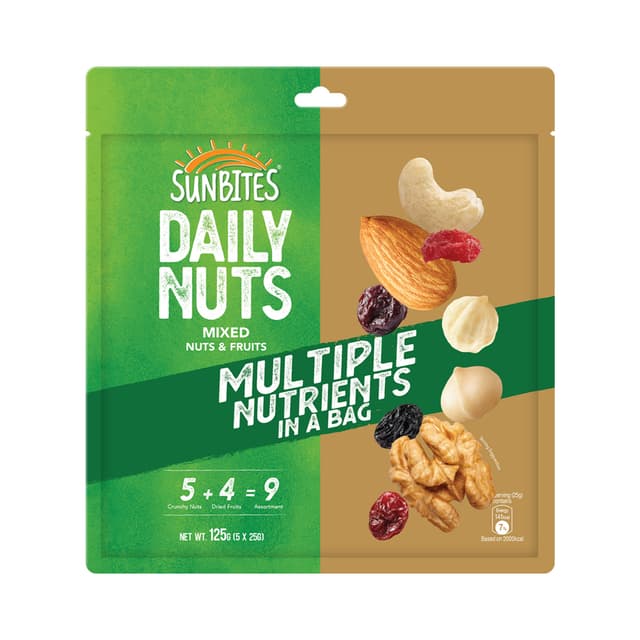 Sunbites Daily Nuts 125g