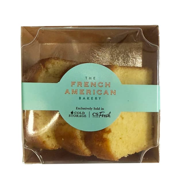 The French American Bakery Lemon Pound Cake 180g