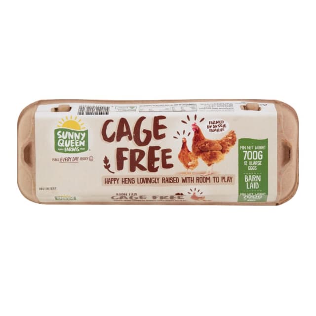 Sunny Queen Cage Free Egg 12S, 700g