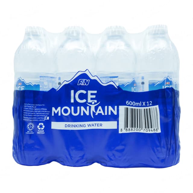 Ice Mountain Water 12 x 600ml