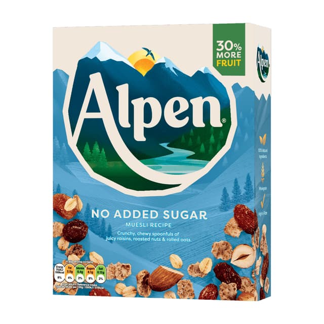 Alpen Muesli No Added Sugar 560g