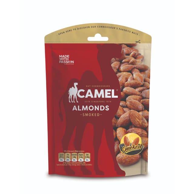 Camel Smoked Almonds 135g