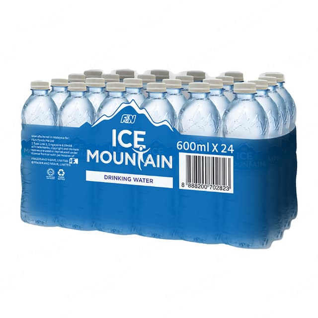 Ice Mountain Drinking Water 24 x 600ml
