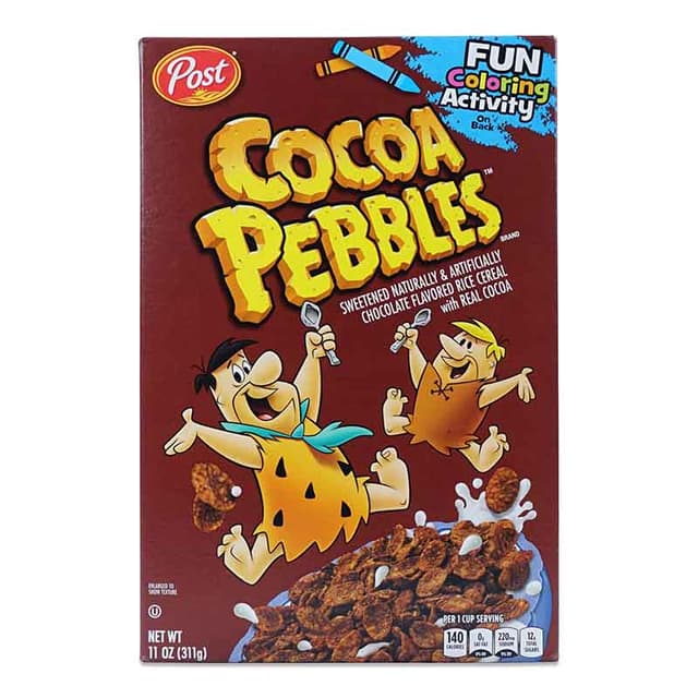 Post Cocoa Pebbles Cereal 311g
