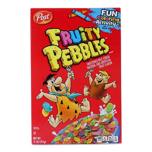 Post Cereal Fruity Pebbles, 311g
