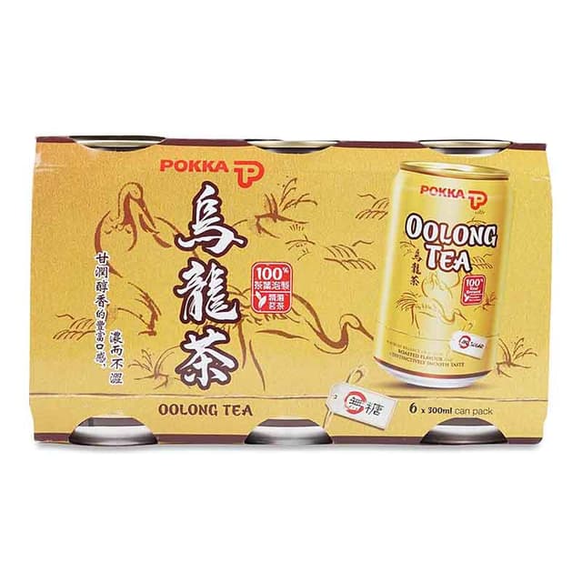 Pokka Oolong Tea 6 x 300ml